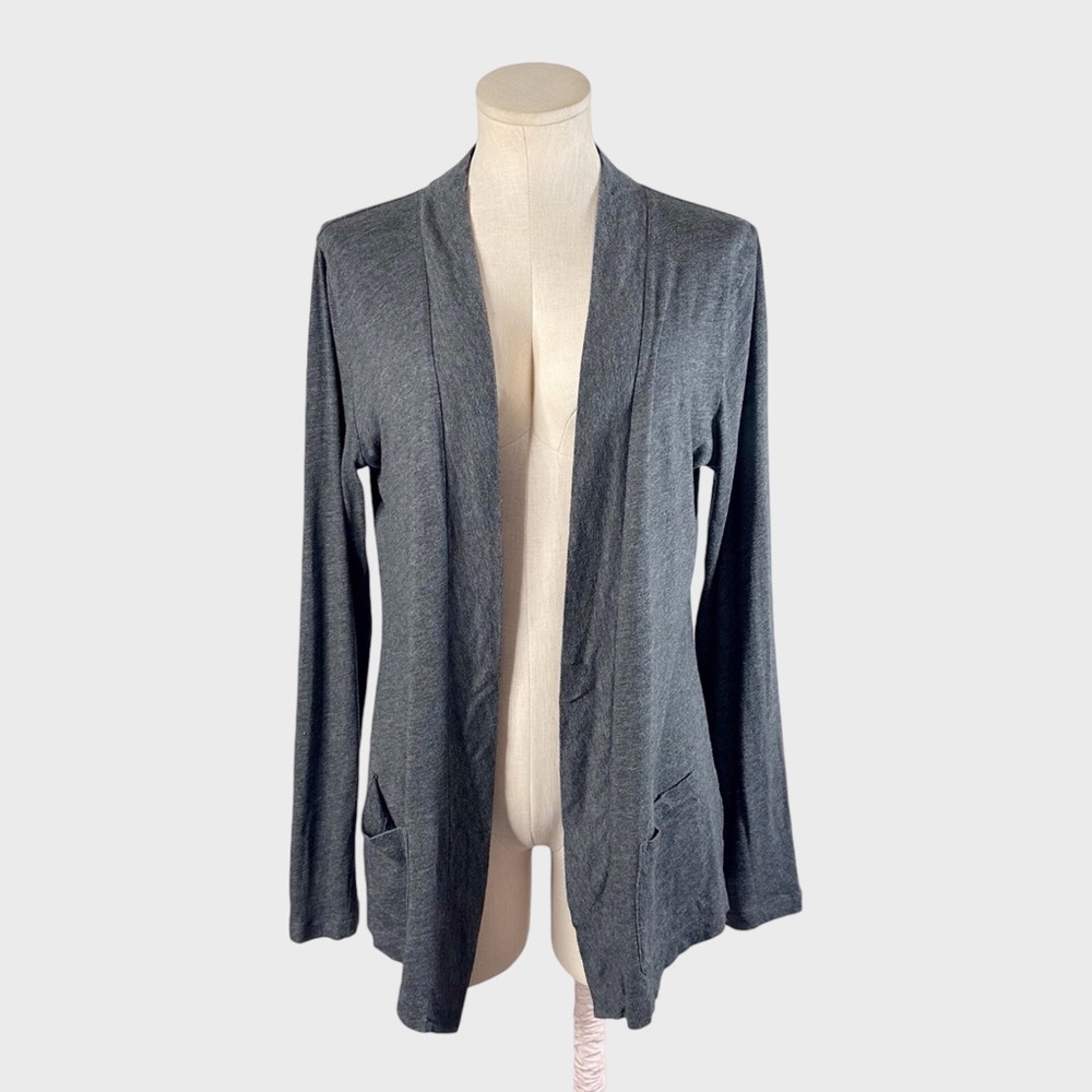 J.Crew Open-Front Cardigan - M - Gray